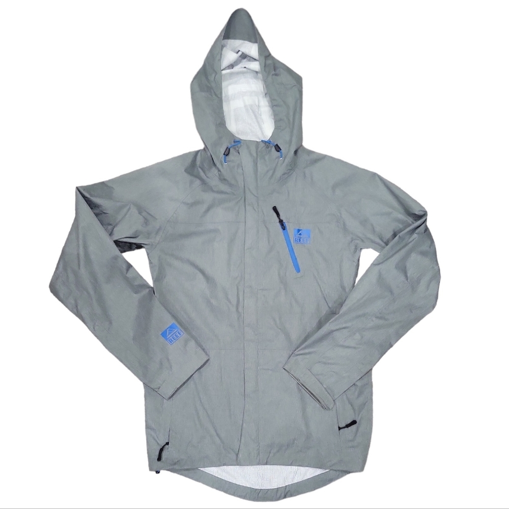 New Without Tags! Reef Grey Windbreaker Men's Size Small